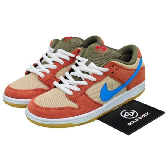 

Nike SB Dunk Low Pro Corduroy 2019 Shoe BQ6817-201 EU 38.5 коричневый