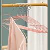 Haushalts Kleiderbügel Metall für Erwachsene, Rutschfest, Multifunktional, Metall, Emailliert, Haushalt, 10 Stück