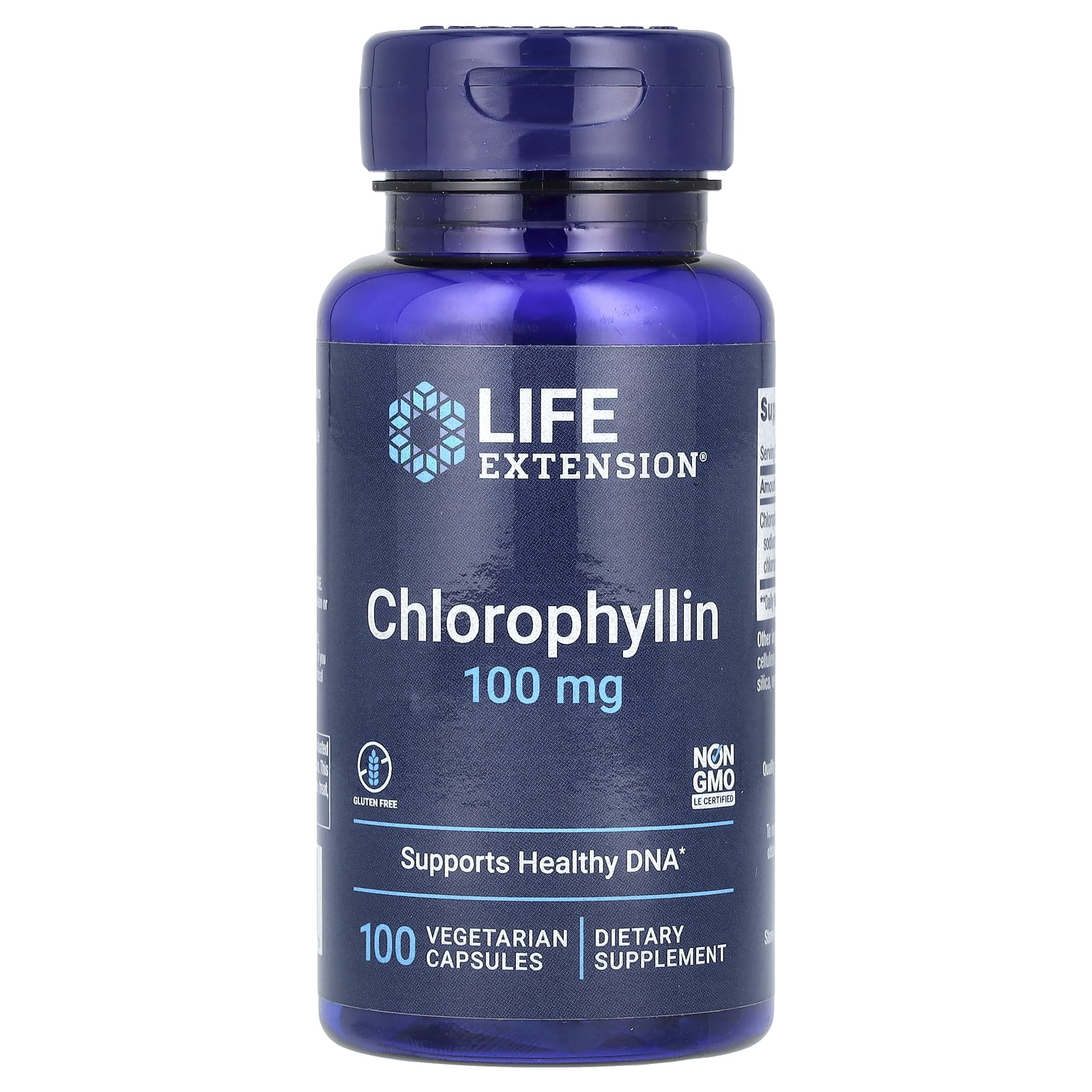 

Chlorophyllin, 100Mg, 100 Veggie Caps