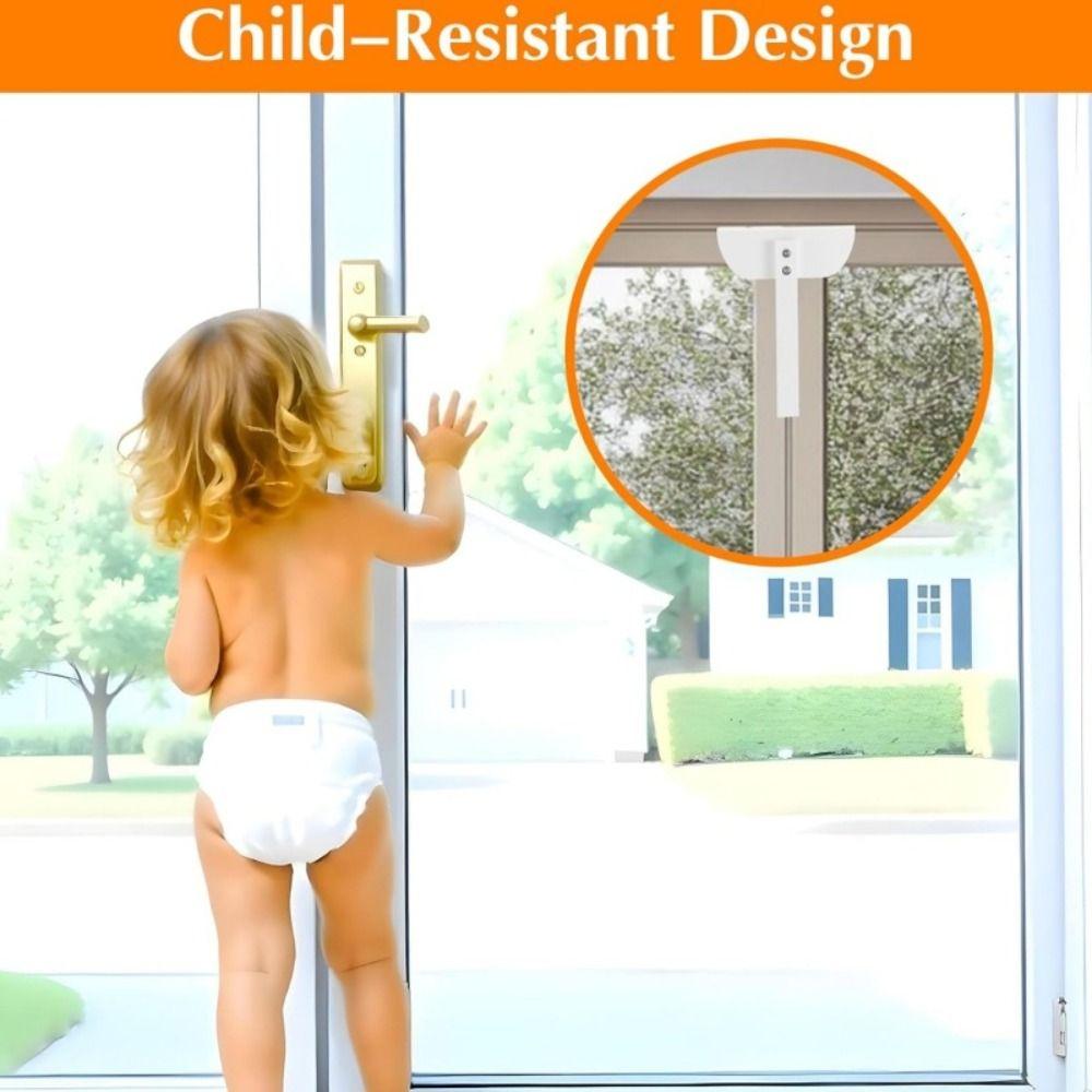Adjustable Metal Door Lock Aluminum Zinc Zinc Alloy Safety Lock Closet Protection Child Proof Lock  Closets