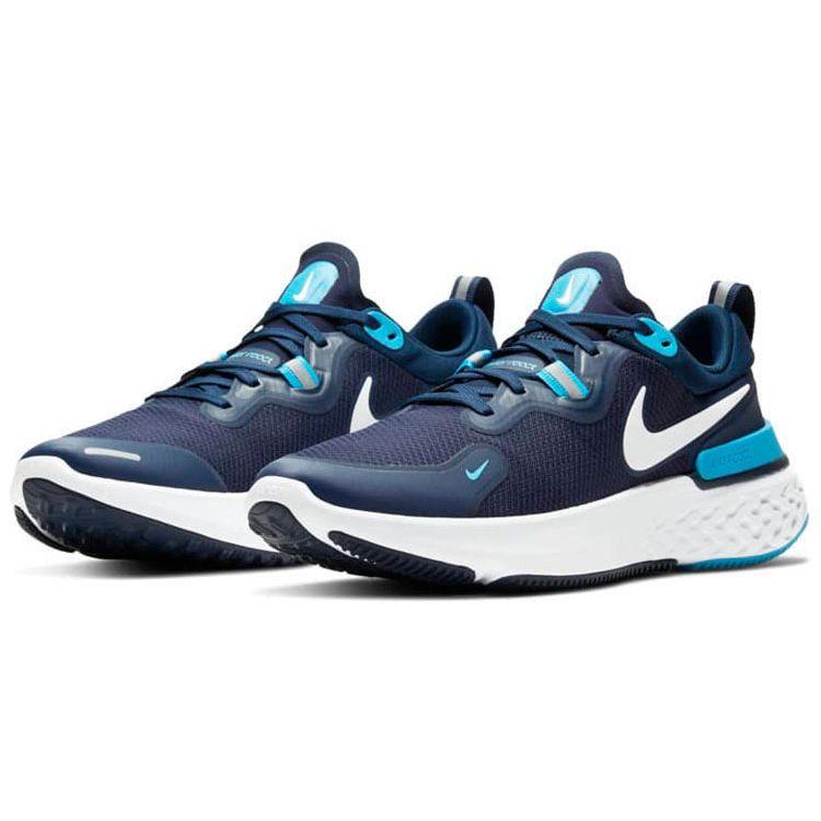 Nike Unisexové tenisky React Miler Půlnoční námořnická modř Modrá Bílá CW1777-400