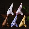 Ocarina Alto C Leggera a 12 Fori Portatile Giocattoli Musicali per Bambini Strumenti Musicali Principiante