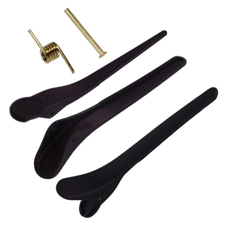 Spona do vlasů 2024 Black Pointed Hairpin - Populární matný kachní zobák pro dámy