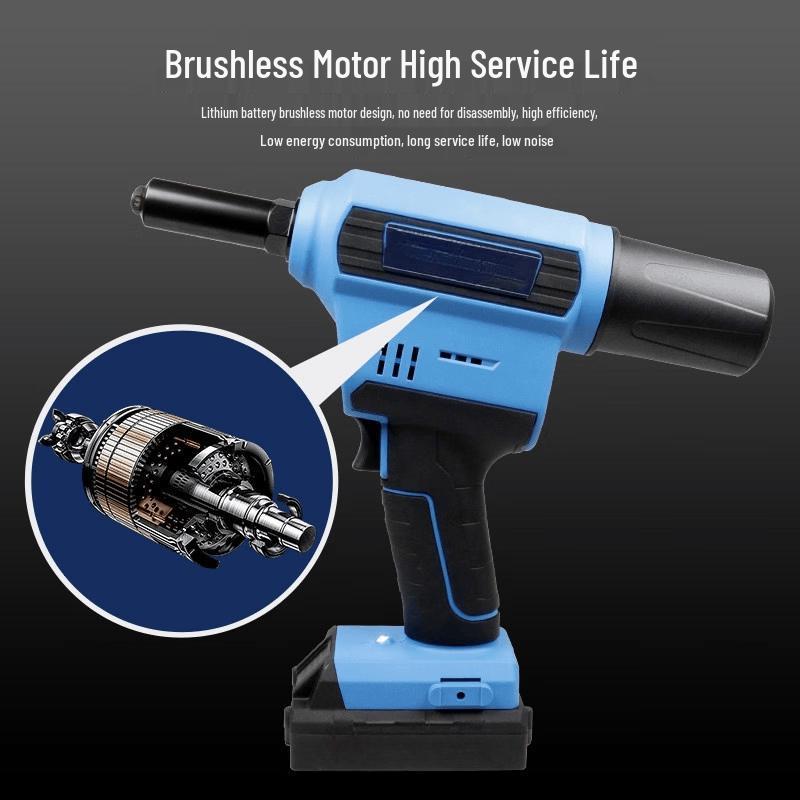Cordless Electric Rivet Gun CN plug (adapter included)