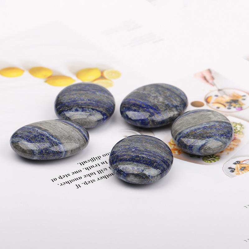 Natural Raw Crystal Hot Compress Stone: Beauty Massage SPA Essential Oil Desktop Ornament