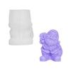 Santa Claus Candle Mould Christmas Silicone Molds Ornament Molds Castings Molds Handmade Plasters Molds Craft Supplies