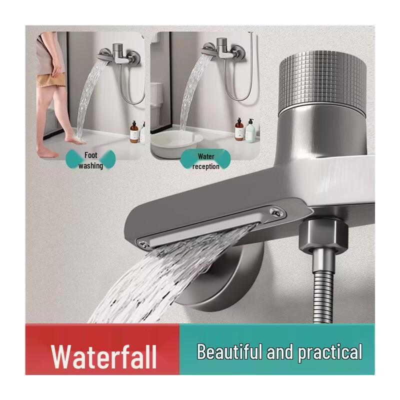 Yipan Wall-Mounted Faucet Shower Set
