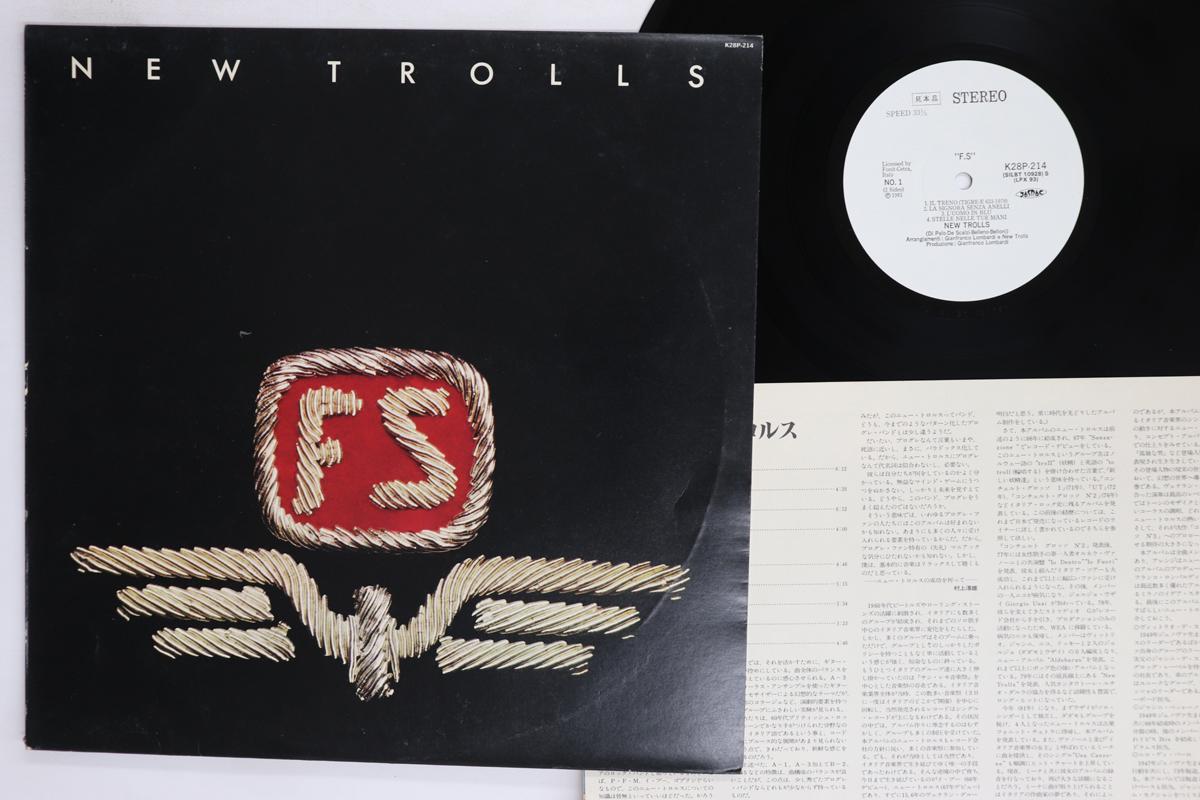 

LP Record NEW TROLLS F.s K28P214PROMO SEVEN SEAS 1981 Japan Rock Used