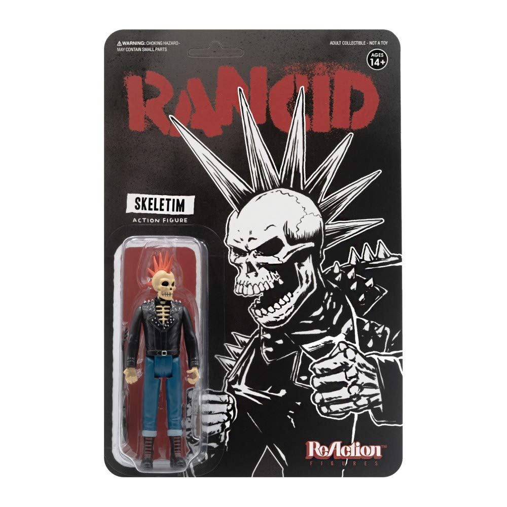 

Фигурка Rancid Re RANCID Super7 (ВОЛНА1) Череп Панк ИГРУШКА