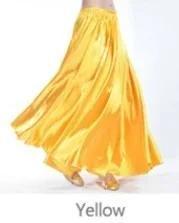 Neue Mode Satin Langes Kleid Tanz Professionelle Tanzkleidung Voller Rock Heißer 360 Vollkreis Satin Langes Kleid Swing Tanz Dekoration