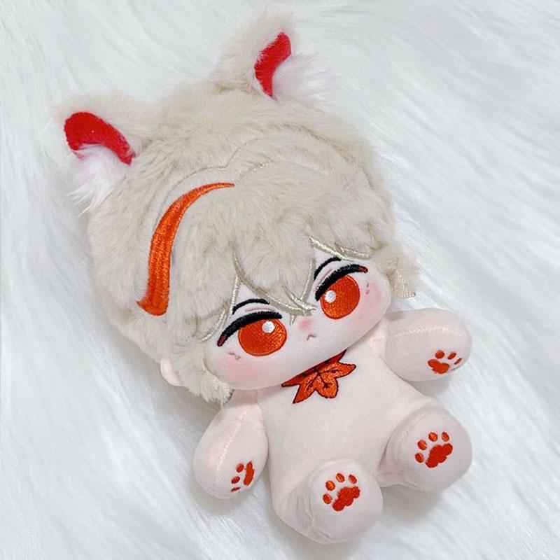 

20 см Плюшевая кукла Фэн-шуй Ветер Странник Кленовый лист Идеальное украшение комнаты и детский подарок Kazuha