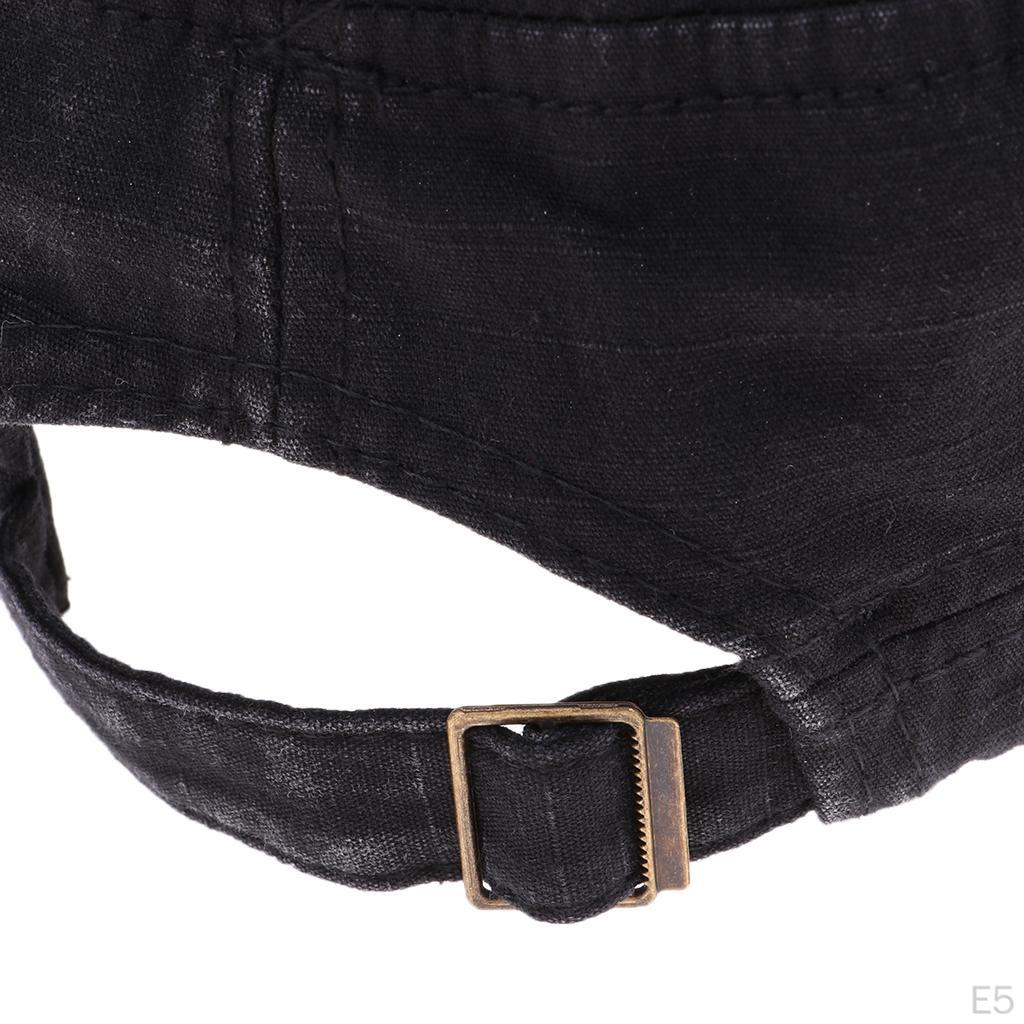 Distressed Washed Cotton Cadet Army Cap Basic Hat