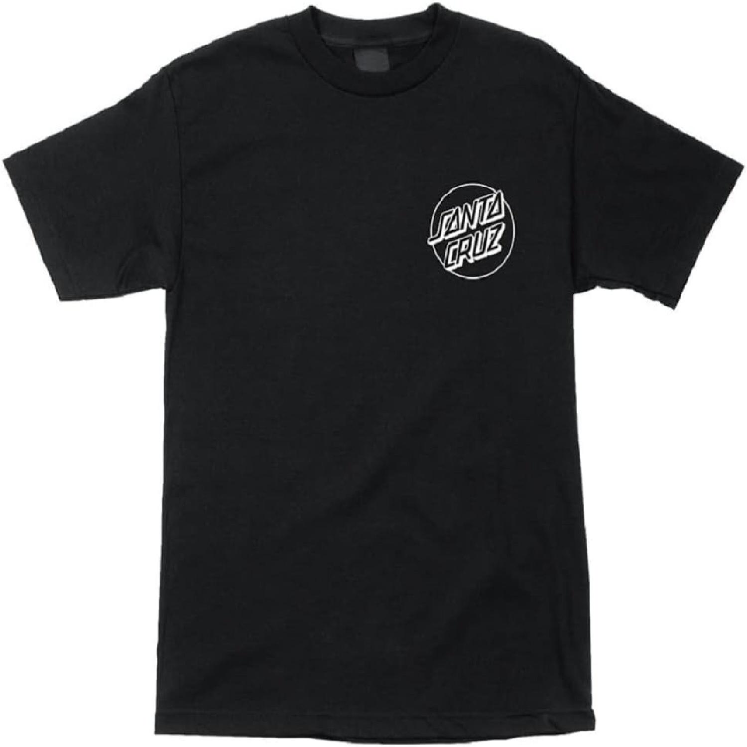 SANTA CRUZ Мужская футболка с коротким рукавом Opus Dot Skate T-Shirt XL чёрный