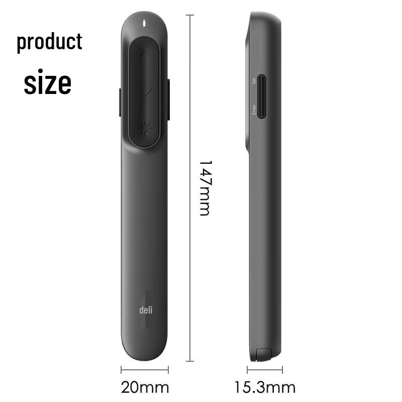 Deli Wireless Laser Presentation Remote Control