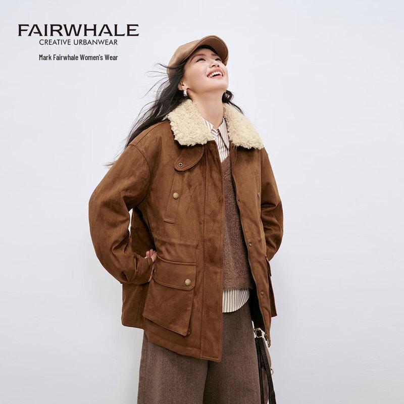 

Женский пуховик с капюшоном в стиле ретро Mark Fairwhale S