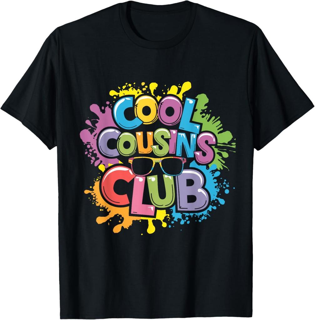 Cool Cousins Club Funny Cousin Matching Family Crew T-Shirt
