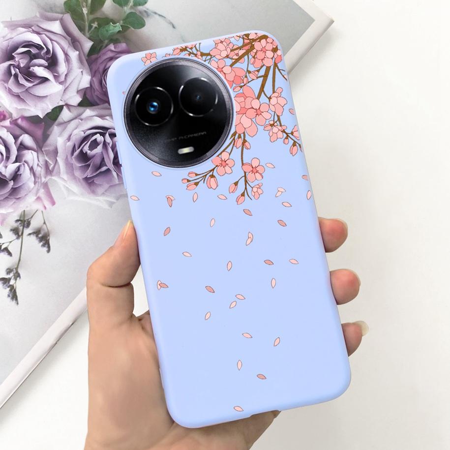 Shockproof Case For Realme 11 5G / Realme 11X Phone Cover Fashion Girls Soft Silicone Funda For Realme11 11 X 2023 RMX3785 Coque