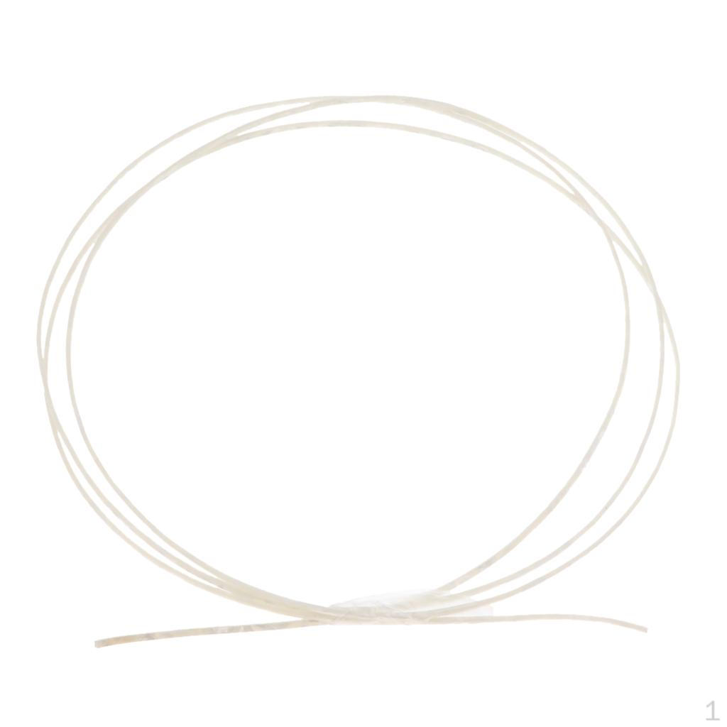 

1 целлулоидная полоска для переплета гитары 1650x1,5 мм для Acousitc - белая, 2 мм