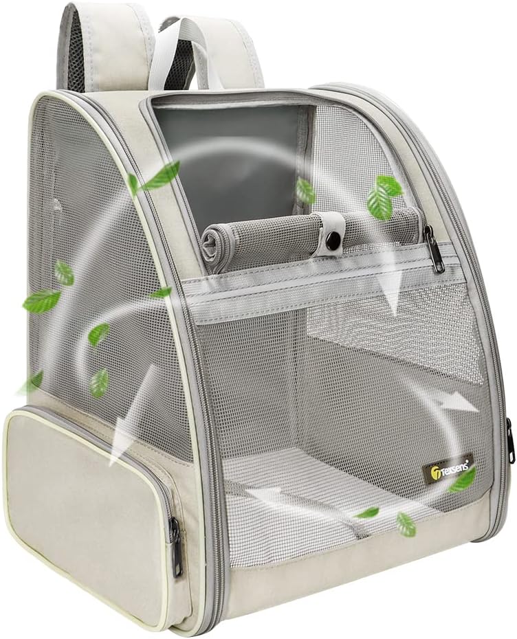 Universal Black Innovative Traveler Bubble Backpack Pet Carrier for Cats And D with Pets Comfortable Breathable Pet Carrier Bag