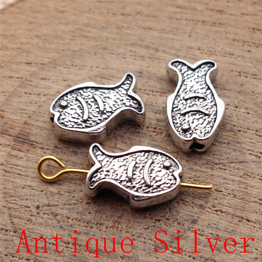 Ocean Animal Tiny Hole Beads For Bracelet Necklace Jewelry Making Craft Findings