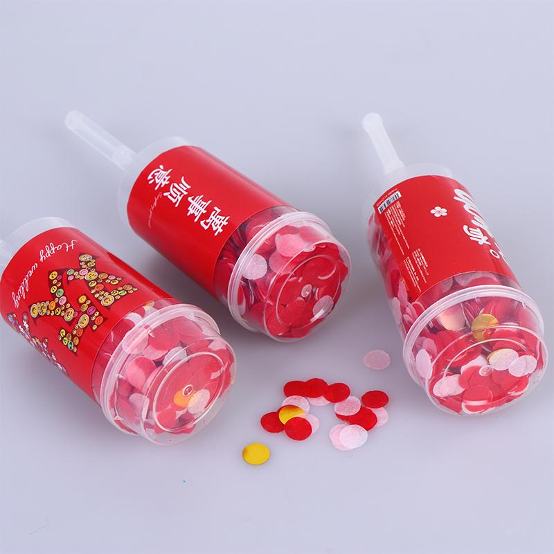 Wedding Celebration Spray Confetti Canister with Portable and Convenient Design
