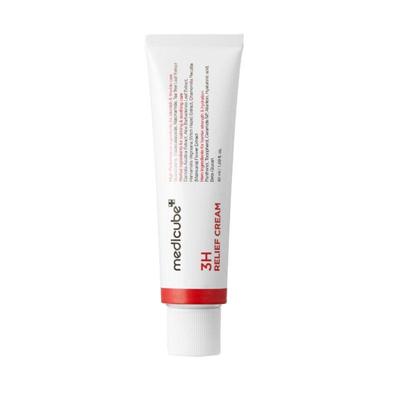 3H Relief Cream Soothing Barrier Repair Moisturizer for Sensitive Acne Skin 50ml