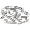 200pcs Metal Steel Spring Set Compression and Extension Springs Kit Portable Hardware Tools Plastic Storage Box Tool Accessories