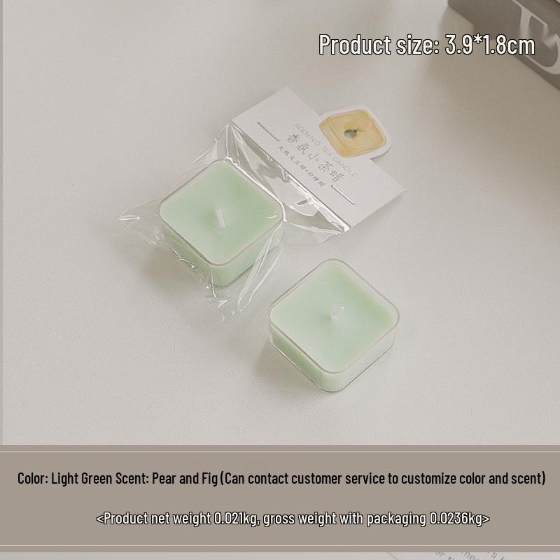 Colorful Heart-Shaped Scented Tealight Candles for Aromatherapy and Celebrations