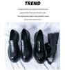 2025 Thick-Soled Black Height-Boost Men's Casual Slip-On Loafers