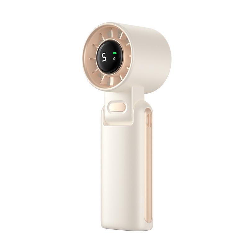 Portable High-Speed Turbine Mini Fan: USB-Powered Handheld, Desktop & Neck-Hanging with Long Battery Life