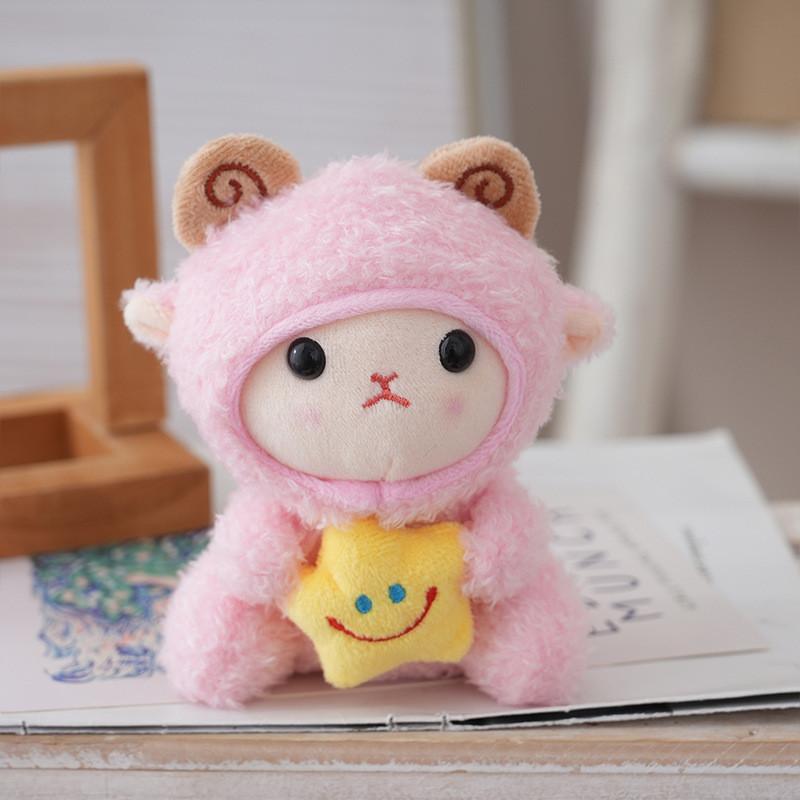 Plush Sheep Keychain With Pp Cotton Filling For Kids And Gift Lovers