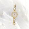 Fieldwork Women's Analog Watch with Metal Band and Bracelet, Pearl, Mepal, and Gold Accents, ST297-2