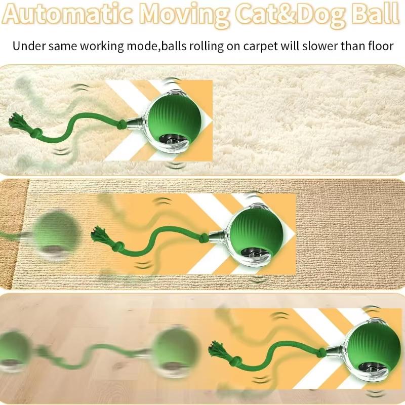 Automatic Rolling Sphere Interactive Sphere Cat Toys Pet Supplies Electric Dog And Cat Training To Imitate Rat Rechargeable Products