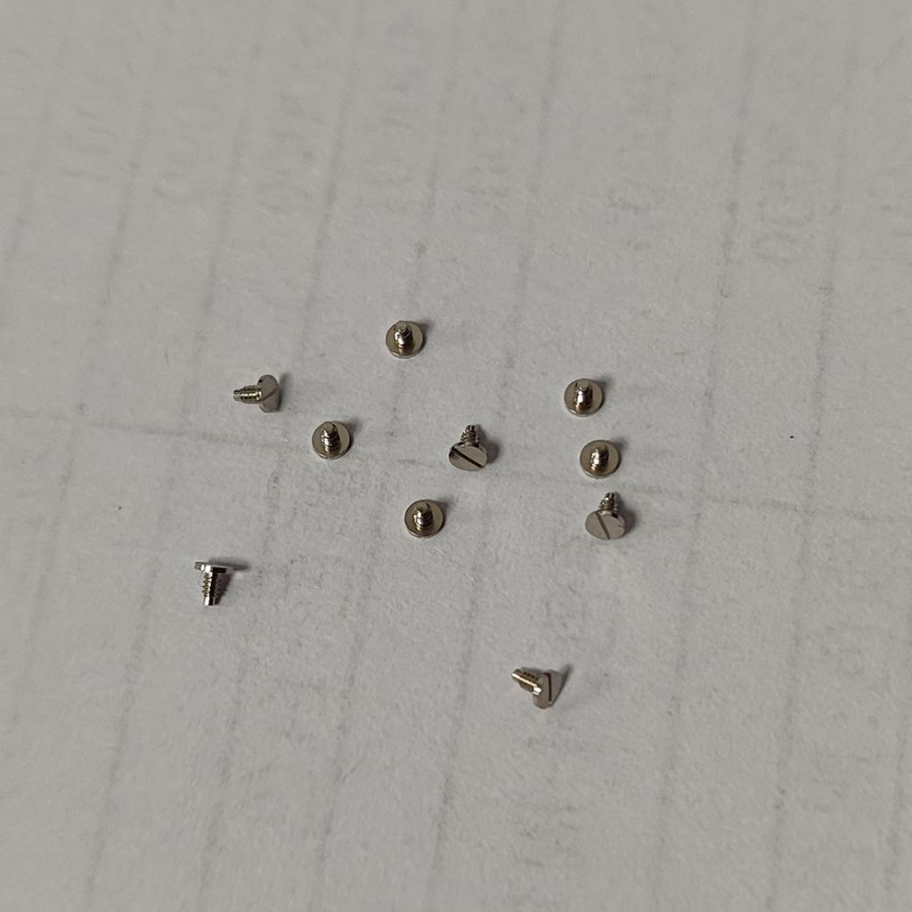 10 Pack Watch Ratchet Wheel Screws For ETA 2824 2836 2834 2846 Spare Parts Watch Repair Accessories Replacement For Watchmaker