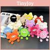Rabbit Rex Cute Bow Briquettes Elf Action Bag Hanging Cartoon Plush Toy Keychain