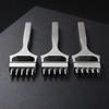 Perforatrice à fente avec insert remplaçable Perforatrice à trous pour sangle multi-dents Perforatrice à trous pour cuir Portative Ergonomique pour les artisans du cuir