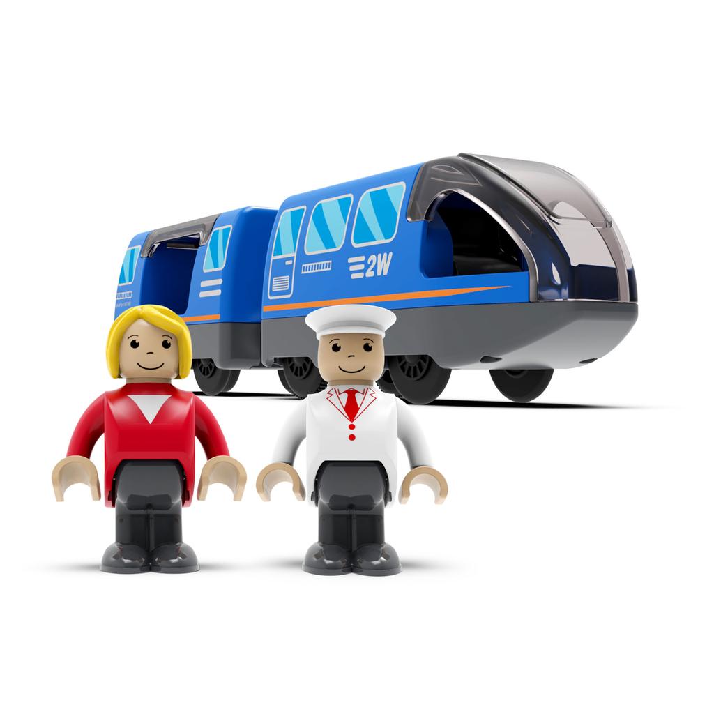 Small Train Fitting Universal Wooden Track Electric Track Toy Children's Educational Assembled Toy Train