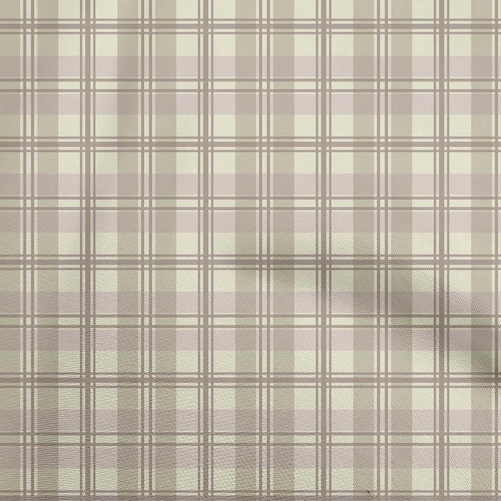 oneOone Cotton Flex Dark Green Fabric Check Fabric For Sewing Printed Craft Fabric By The Yard 40 Inch