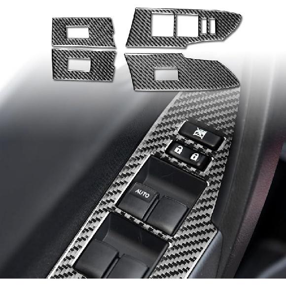 Center Console Car Gear Shift Panel Cover Carbon Fiber Sticker Car Interior Trim Compatible with Toyota Corolla 2014 2015 2016 2017 2018 Accessories