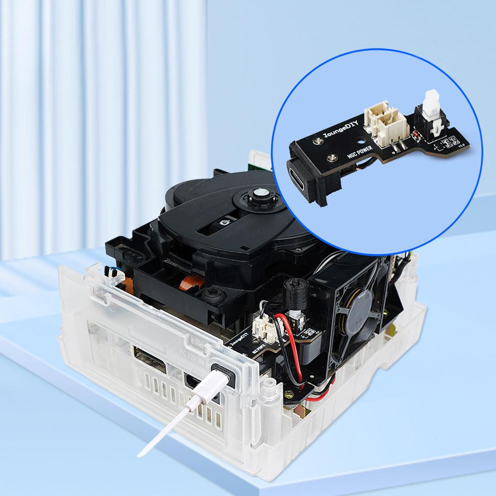 NGC Game Cube Power Adapter Multi-Purpose PSU Replacement Module Gamecube PSU Power Board for NGC Game Console DOL-001/101