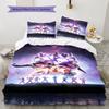 Three-piece cartoon Ultraman Tiga printed bedding set,(1*Duvet Cover + 2*Pillowcase, Without Core) suitable for bedroom use.