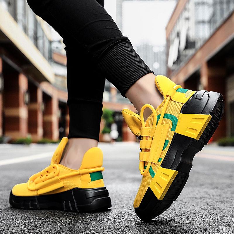 Мужские кроссовки с сетчатой ​​дышащей баскетбольной обувью — фото 7