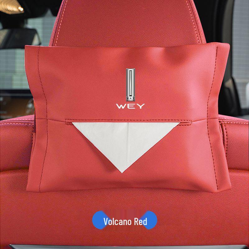 Wey Brand Lanshan VV5 Gaoshan 8 VV6 VV7 Car Tissue Box - Premium Tissue Dispenser for Wey Cars