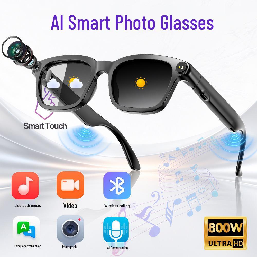 M08 AI Smart Glasses: HD Photo