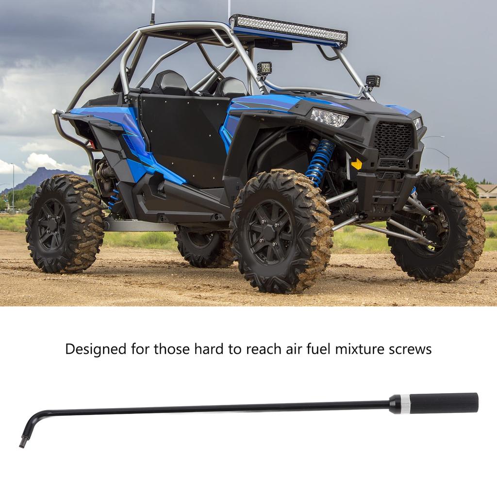 Motorcycle Tool 110° Angled Head Carb Screw Adjusting Tool Dependable for Snowmobile for ATV