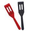1pc Silicone Spatula Mini Turner Slotted Spatula for Cake Brownie Omelette Steak Baking Cooking Kitchen Tool