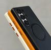 For Samsung Galaxy S25 S26 Ultra Case Matte Magnetic Wireless Charger Shockproof Non-slip Protective Back Cover