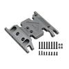 BDXRC Metal Chassis Gearbox Mount Transmission Holder for 1/10 RC Crawler Axial SCX10 II 90046 90047 90075