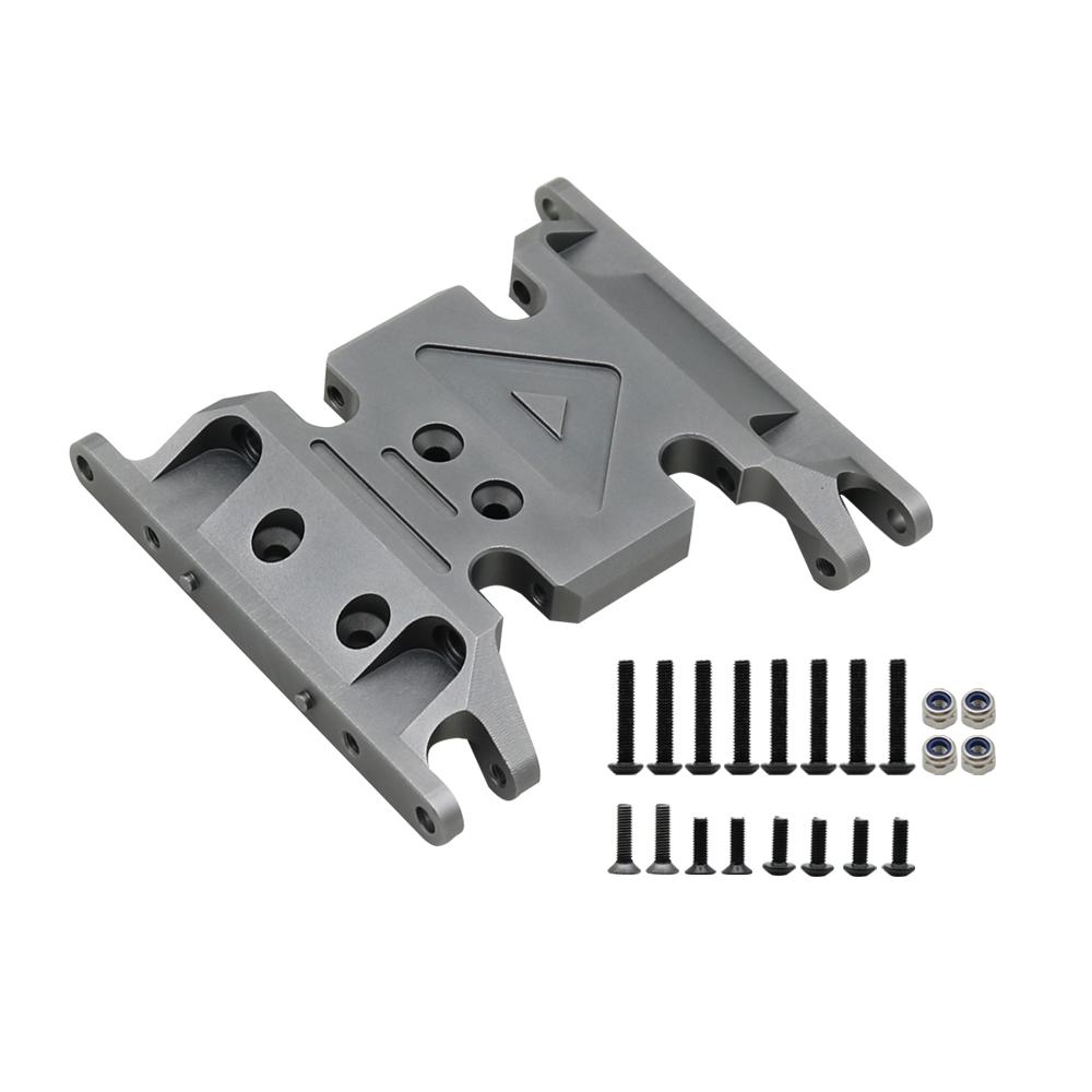 BDXRC Metal Chassis Gearbox Mount Transmission Holder for 1/10 RC Crawler Axial SCX10 II 90046 90047 90075