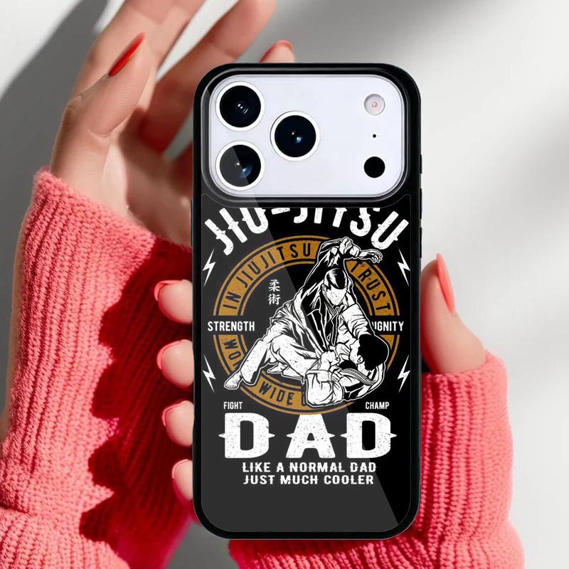 BJJ Brazilian Jiu Jitsu Bumper Phone Case for iPhone 17 16 15 14 13 Pro Max Back Cover for 12 11 Pro Coque